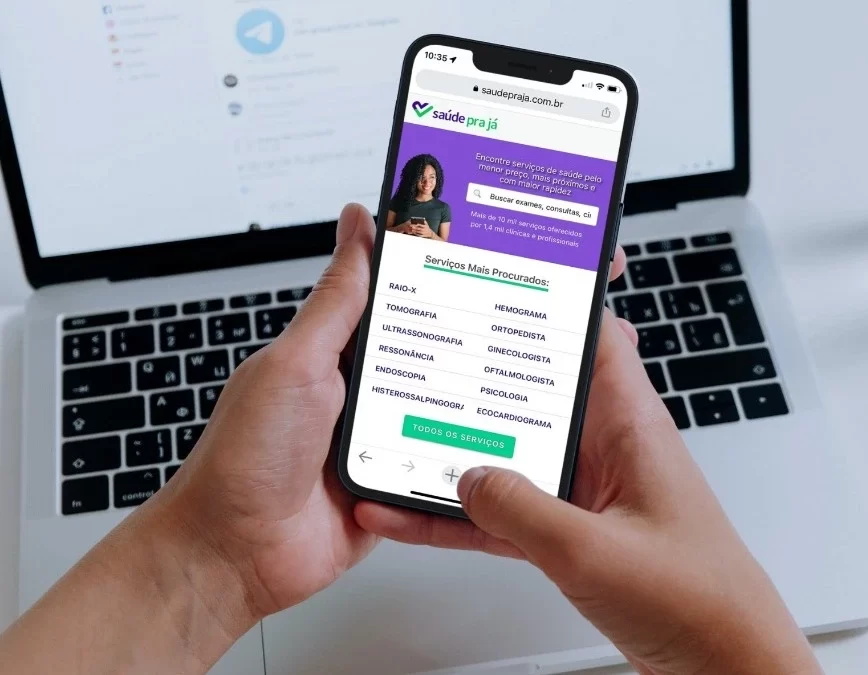 SITE BUSCA EXAMES E CONSULTAS ACESSÍVEIS