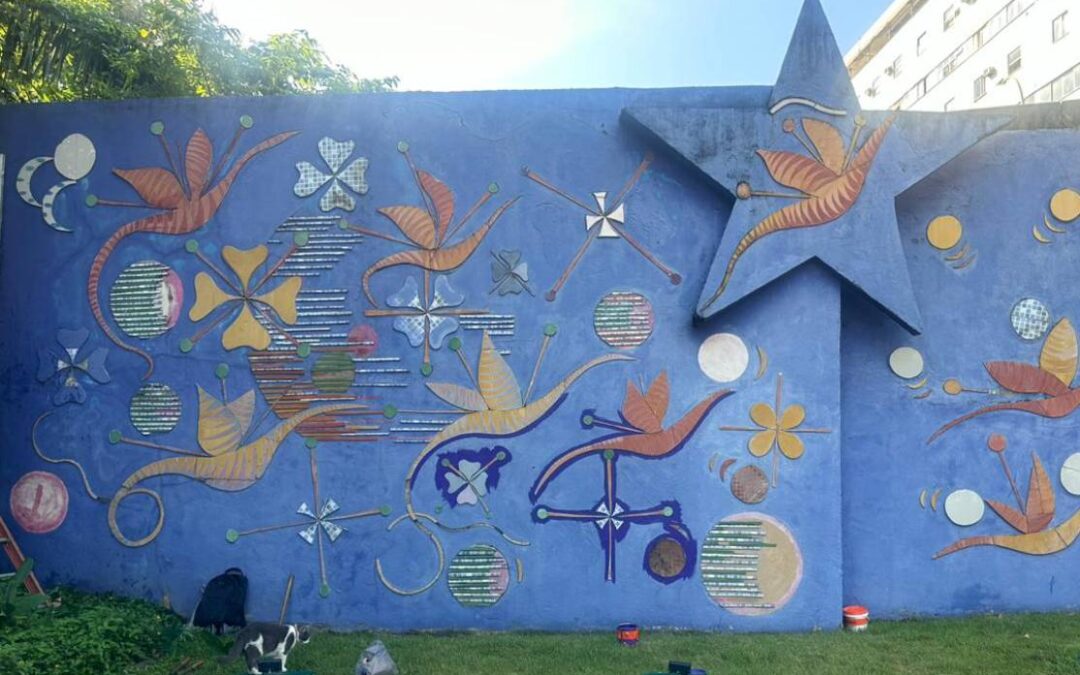 PAINEL “REVOADA” É RESTAURADO