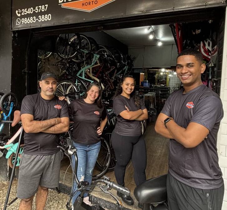 BICICLETARIA HORTO COM FOCO NAS ELÉTRICAS 