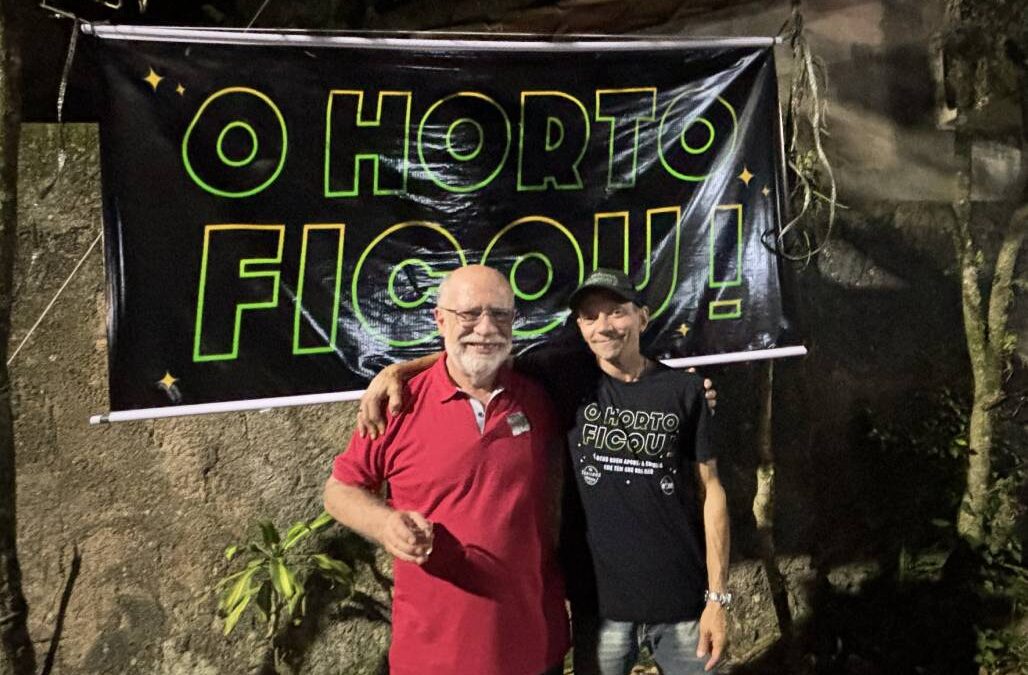 E O HORTO FICOU! 