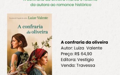 O NOVO LIVRO DE LUIZE VALENTE 