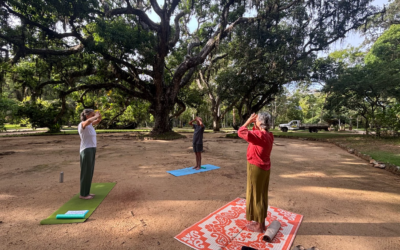 YOGA AO AR LIVRE NO JBRJ